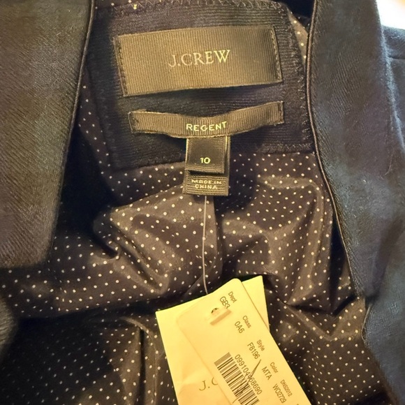 J. Crew Plaid Blazer in Navy and Green - Picture 7 of 8